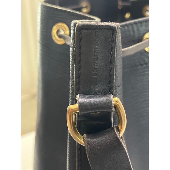 Louis Vuitton Noé Bag Black Epi Leather 1985 First Year Vintage With COA - Picture 4 of 16